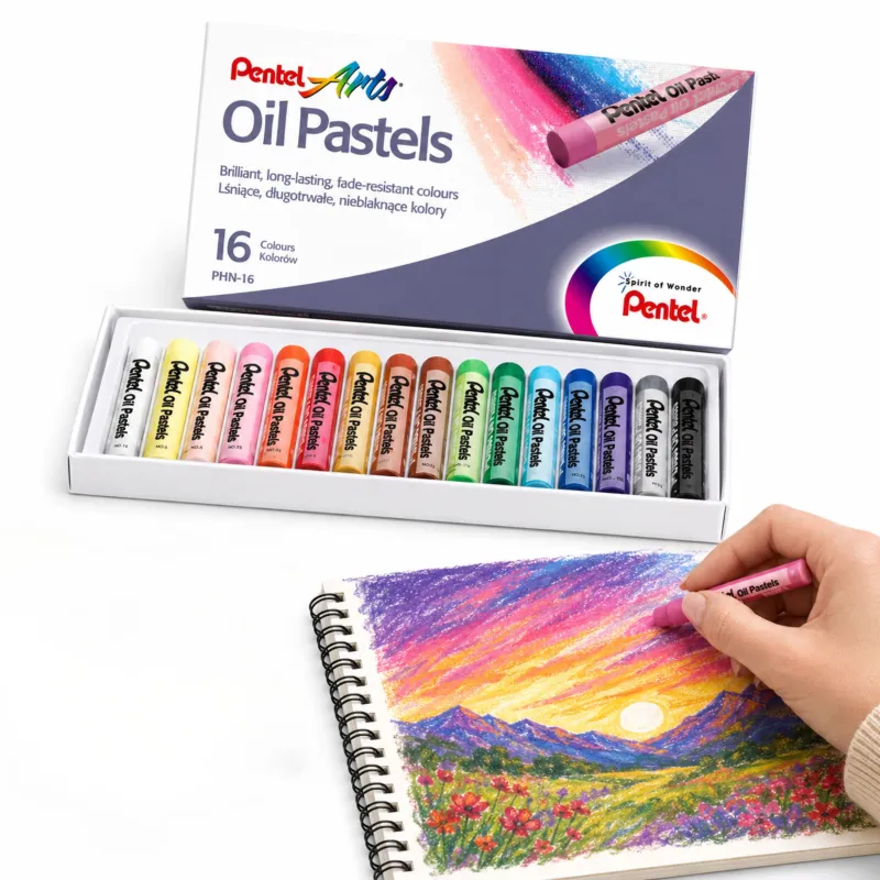 Pastele Olejowe 16 szt. Pentel