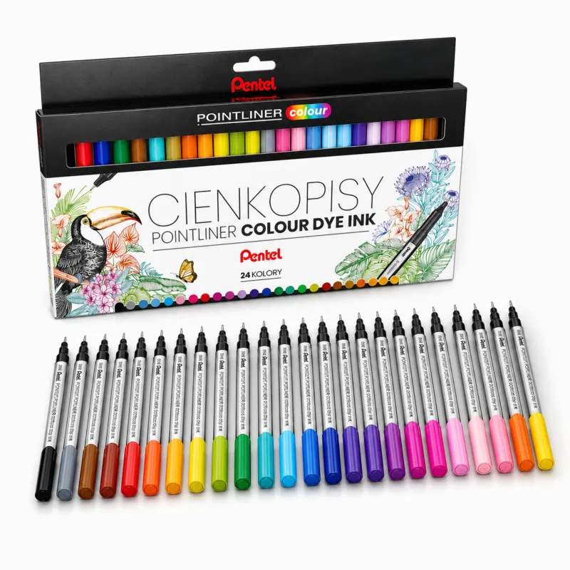 Zestaw Cienkopisów 24 szt. Pointliner Colour
