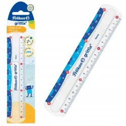 Linijka Szkolna Griffix 15 cm Pelikan