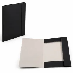 Teczka papierowa z Gumką A4 Czarna