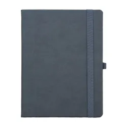Notes A5 KRATKA gumka Vivella Szary E482