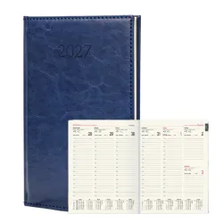 Kalendarz 2027 Agenda B5 Tygodniowy Granatowy 2561/MANAGER