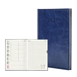 Kalendarz 2027 Agenda A5 Tygodniowy Granatowy 2905/PLANER