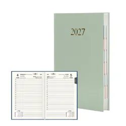 Kalendarz 2027 Ekonomiczny A5 Dzienny Mietowy 2646/PLANER