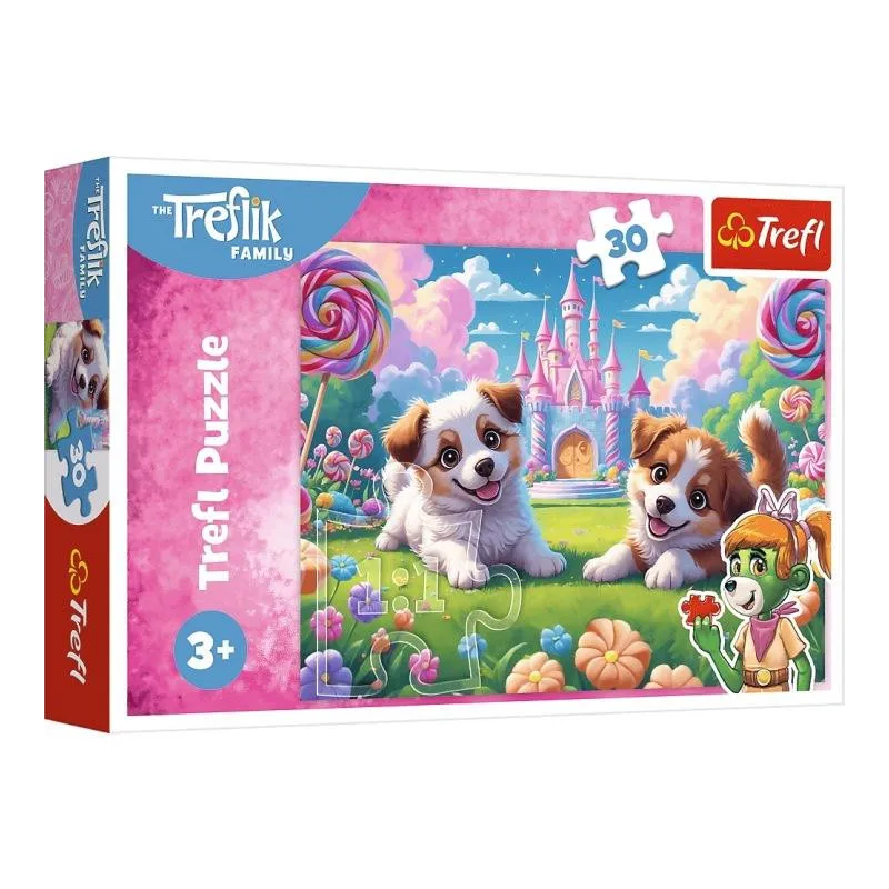 Puzzle 30 el. - Świat pełen uśmiechu - Rodzina Treflików
18319