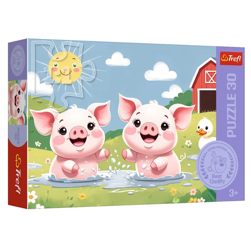 Puzzle 30 el. Wesołe życie na wsi
18334