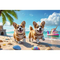 PUZZLE - 100 CORGI 16536