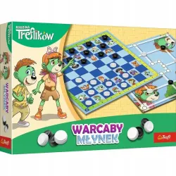 GRA - Warcaby i Młynek Rodzina Treflików 02658