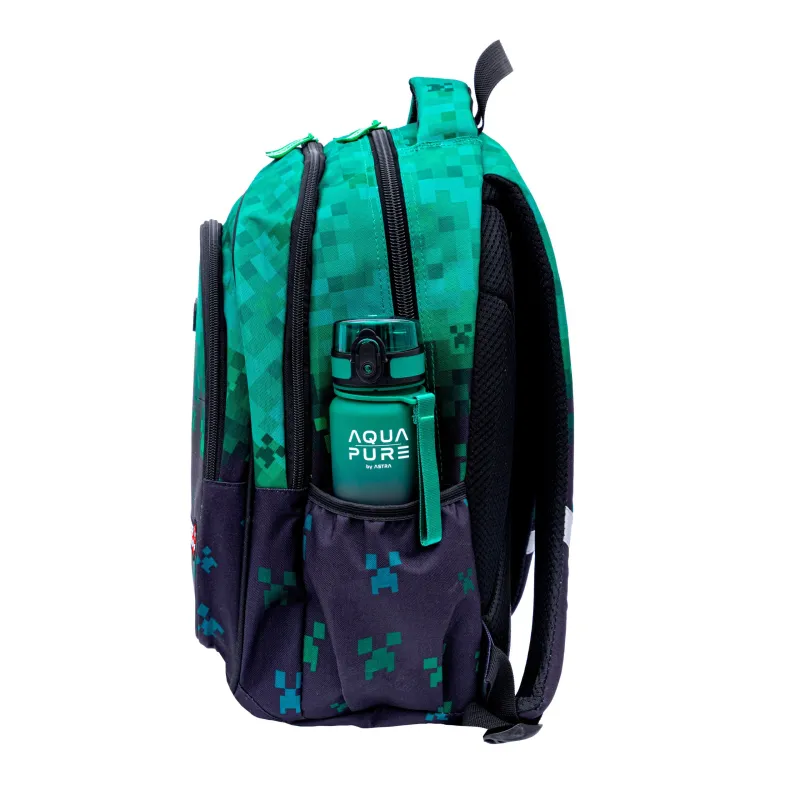 Plecak Chłopięcy 3-komorowy Zielony AB330 DO YOUR BEST Astrabag