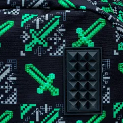 Plecak Chłopięcy 3-komorowy Czarny AB300 GAME ON Astrabag
