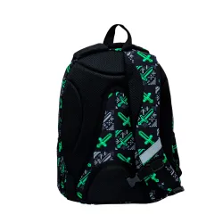 Plecak Chłopięcy 3-komorowy Czarny AB300 GAME ON Astrabag