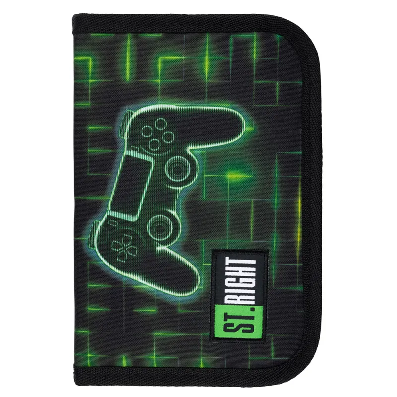 Piórnik Dwuklapowy bez Wyposażenia St. Right PC-03 NEON PAD