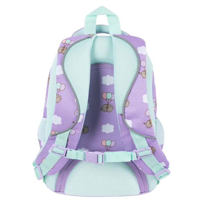 Plecak Szkolny Dziewczęcy 4-komorowy St. Right Fioletowy PUSHEEN VIOLET