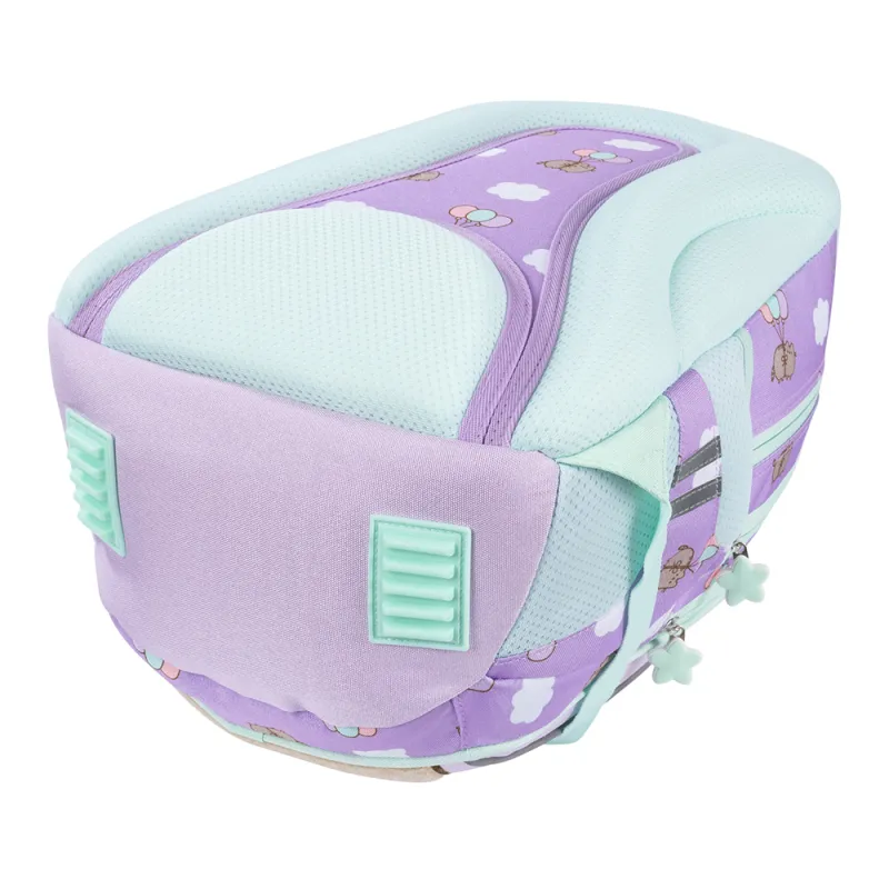 Plecak Szkolny Dziewczęcy 4-komorowy St. Right Fioletowy PUSHEEN VIOLET