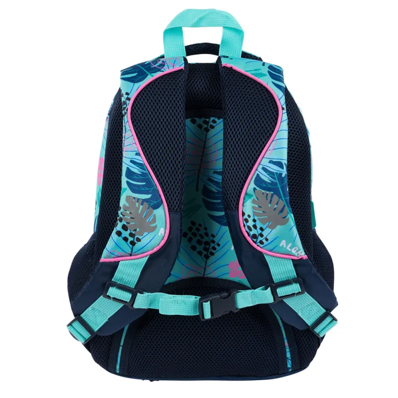 Plecak Szkolny Dziewczęcy 4-komorowy St. Right Niebieski STITCH STAY COOL