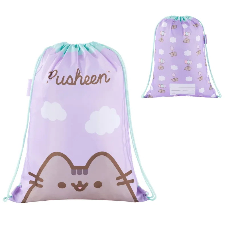 Worek na Obuwie Szkolne St.Right PUSHEEN VIOLET
