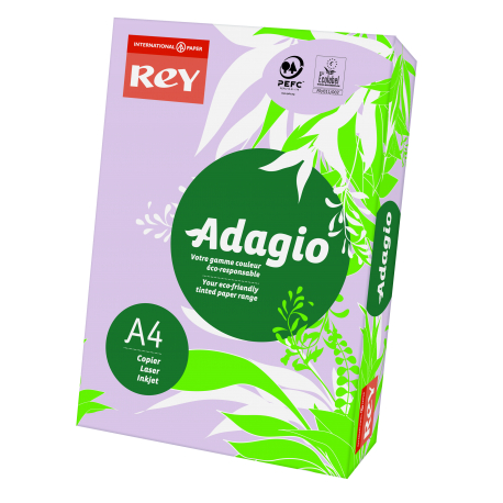 PAPIER KSERO A4/80G REY ADAGIO LILOWY