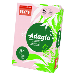 PAPIER KSERO A4/80G REY ADAGIO RÓŻOWY