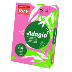 PAPIER KSERO A4/80G REY ADAGIO MALINOWY