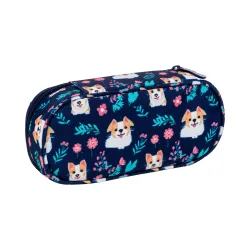 Dziewczęcy Piórnik Szkolny Usztywniany Astrabag DEAR PUPPY