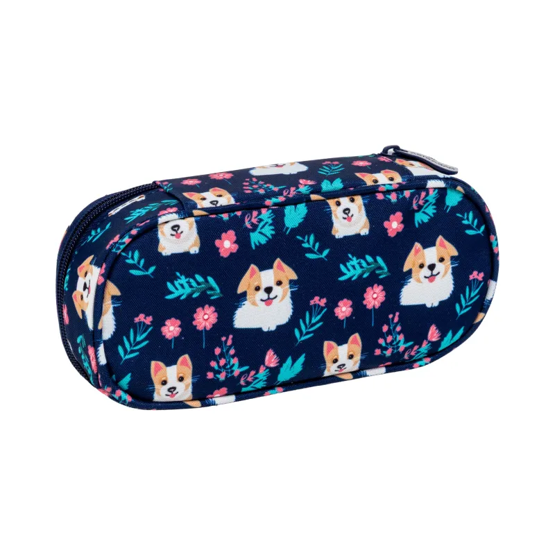 Dziewczęcy Piórnik Szkolny Usztywniany Astrabag DEAR PUPPY