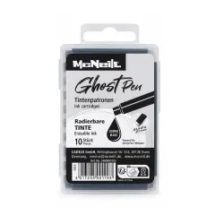 Naboje do Pióra Wymazywalnego McNeill Ghost Czarne 10 szt.