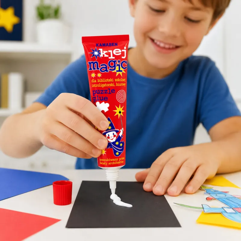Klej Magic Kamaben Klej Szkolny z Aplikatorem 45 g