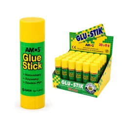 Klej Szkolny w Sztyfcie Amos 8 g