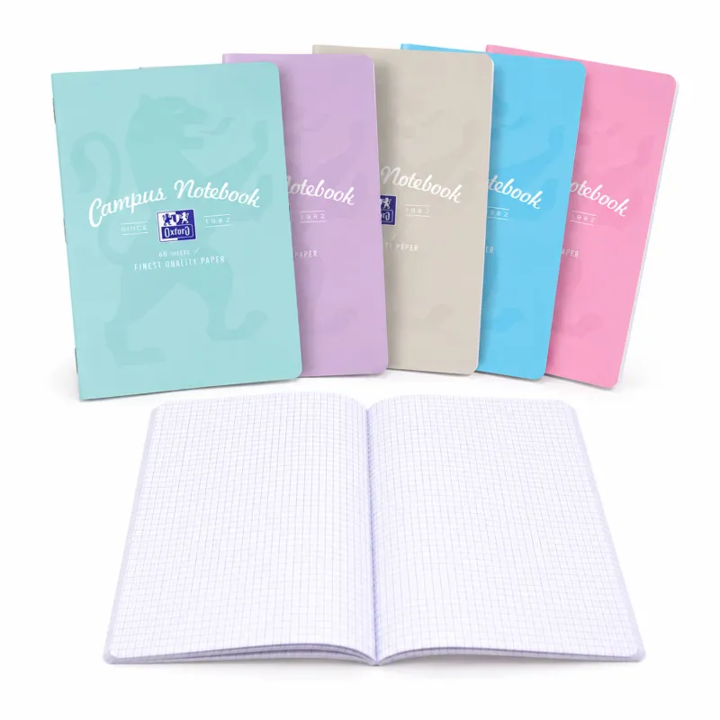 Zeszyt Oxford w Kratkę Campus Pastel A5 60K 90g 1 szt.