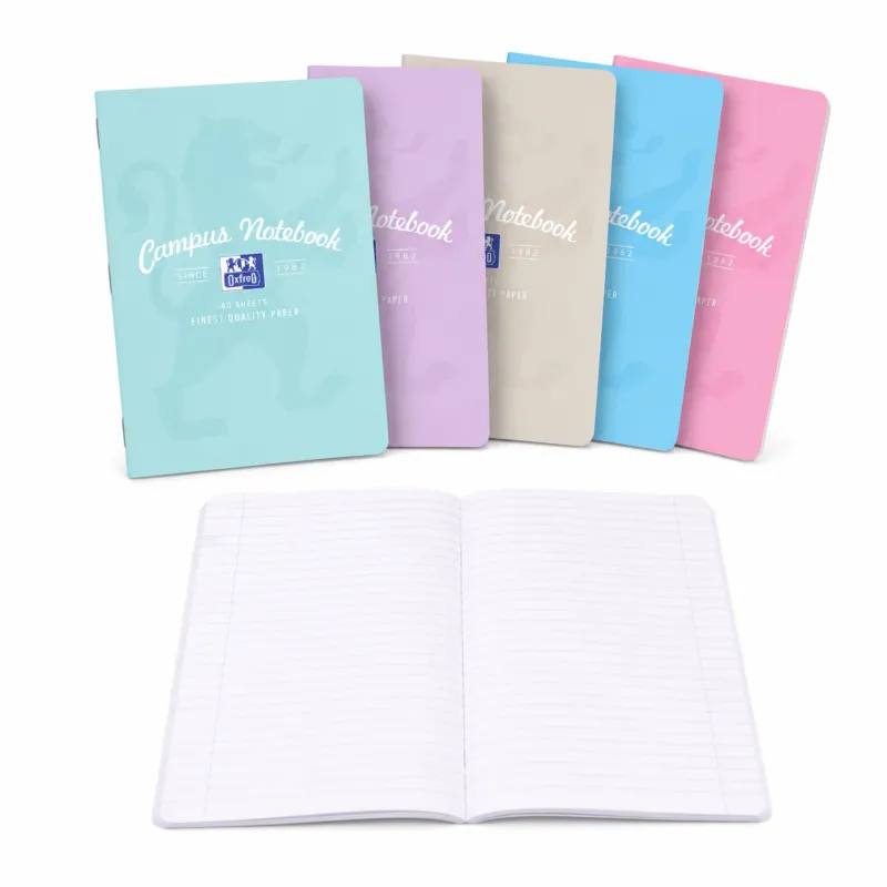 Zeszyt Oxford w Linie Campus Pastel A5 60K 90g