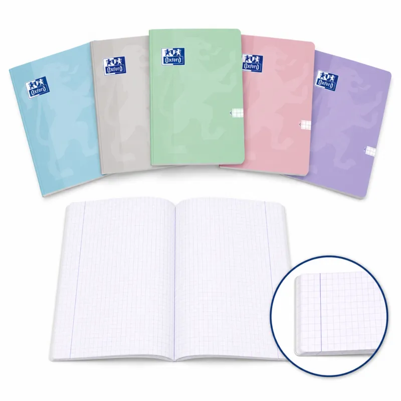 Zeszyt Oxford w Kratkę Touch Pastel A5 60K 1 szt.