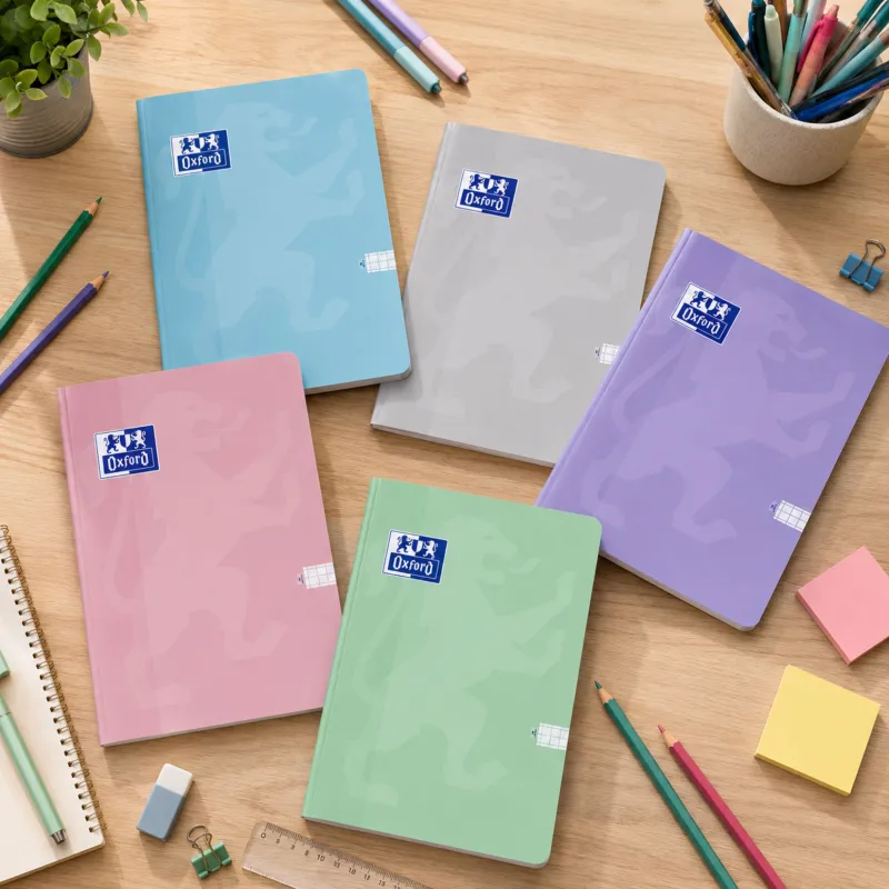 Zeszyt Oxford w Kratkę Touch Pastel A5 60K 1 szt.