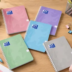 Kołozeszyt Oxford w Kratkę Touch pastel A4 80K
