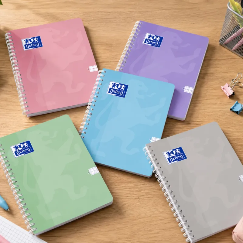 Kołozeszyt Oxford w Kratkę Touch pastel A4 80K
