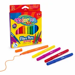 Mazaki Flamastry Colorino Kids 12 Kolorów