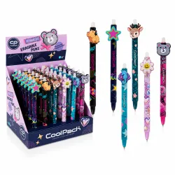 Długopis Automatyczny Wymazywalny Niebieski Coolpack GIRLS