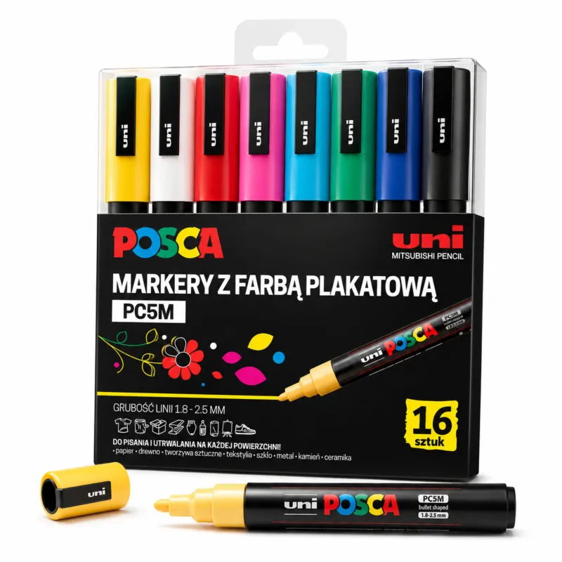 Zestaw Markerów Posca 16 szt.